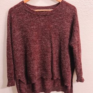 Maroon Cozy Long Sleeve